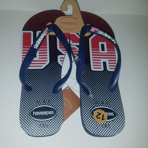 Havaianas Men's USA Flip Flops Size 11/12